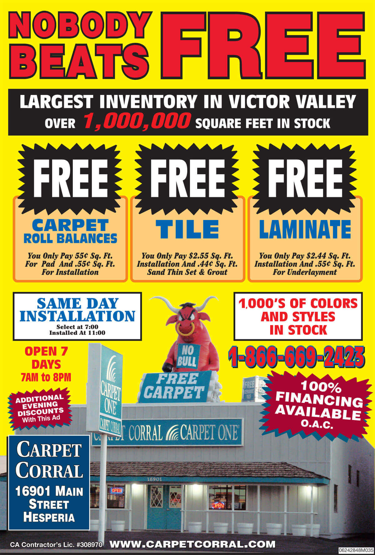 Specials Carpet Corral